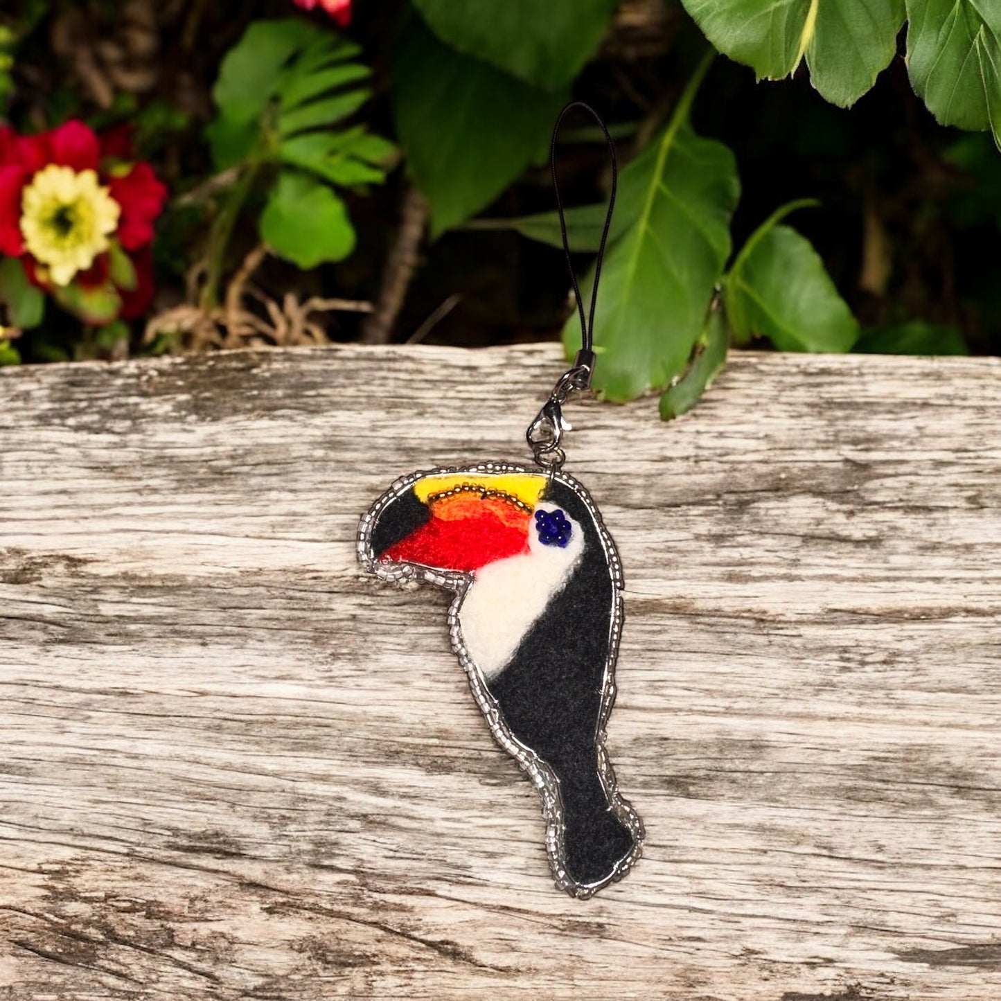 Tucán Keychain