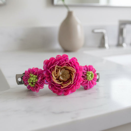 Pink barrette