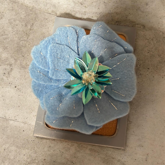 Blue flower