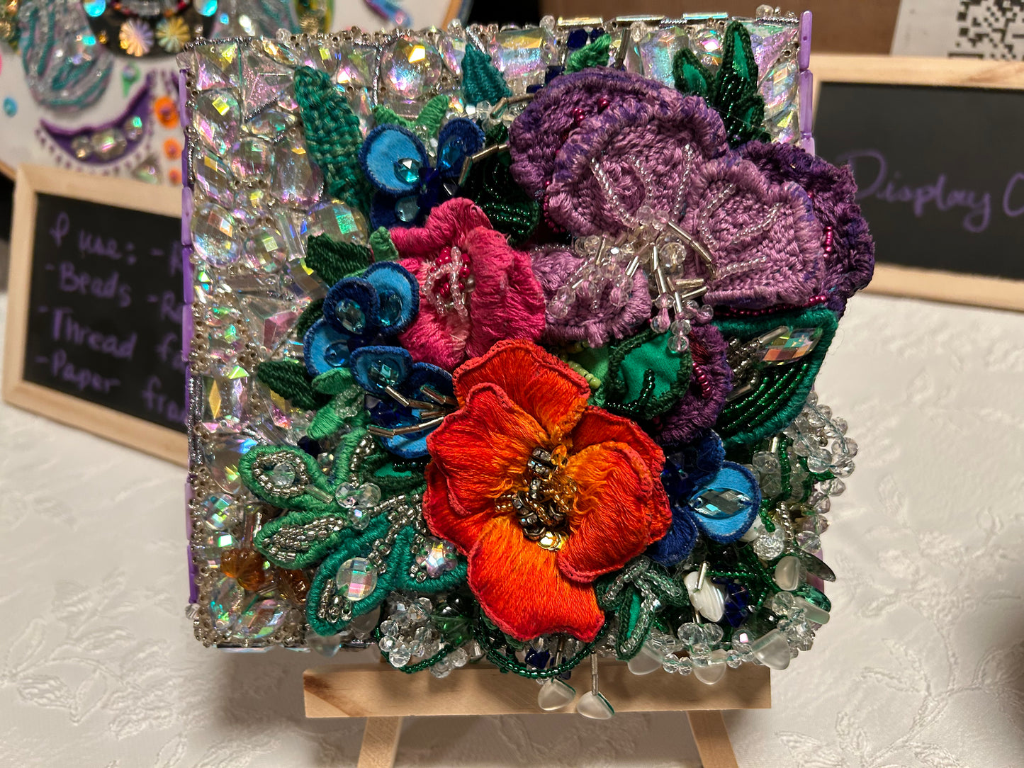 Stumpwork Garden