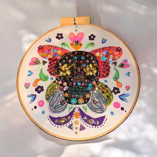 Butterfly skull