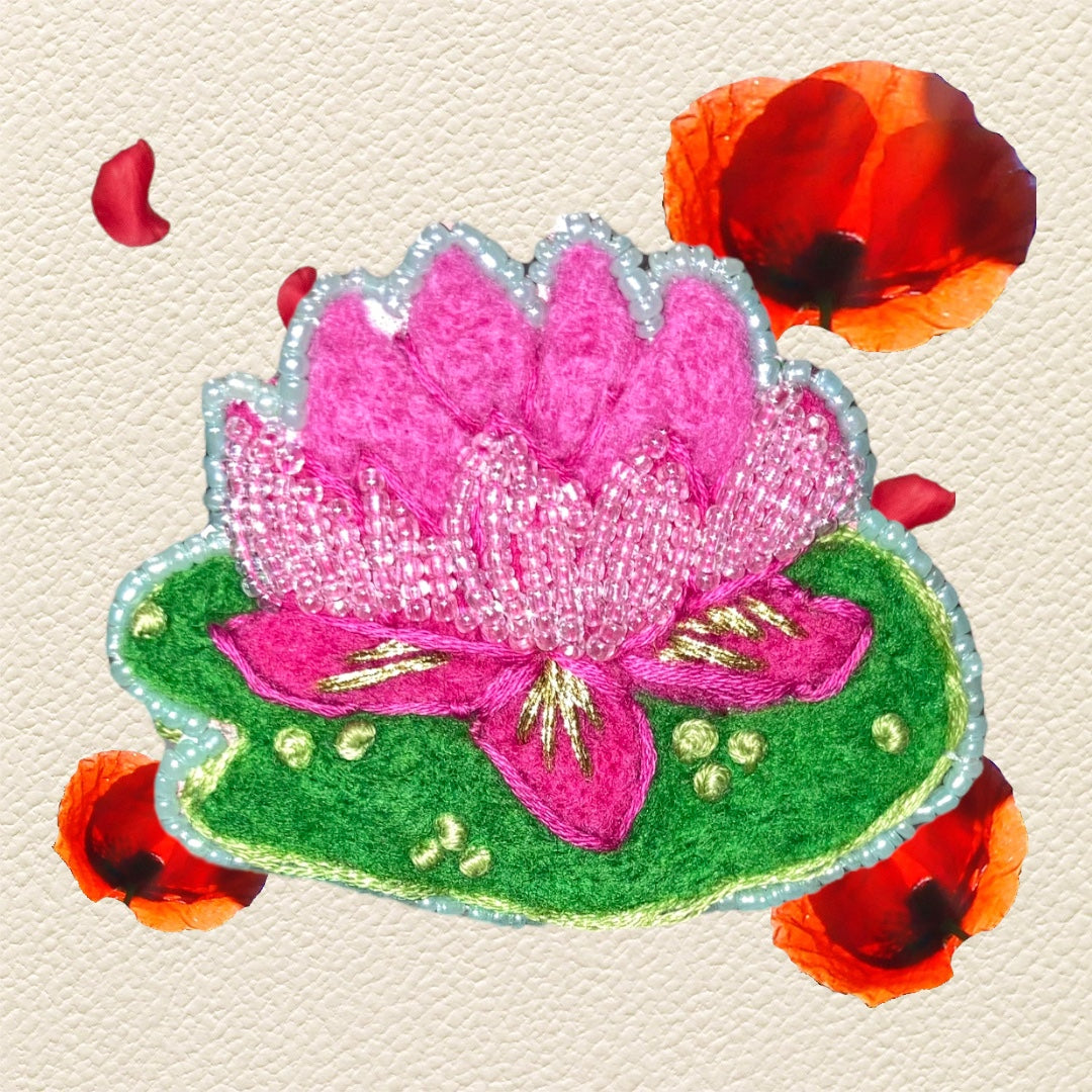 Lotus Brooch