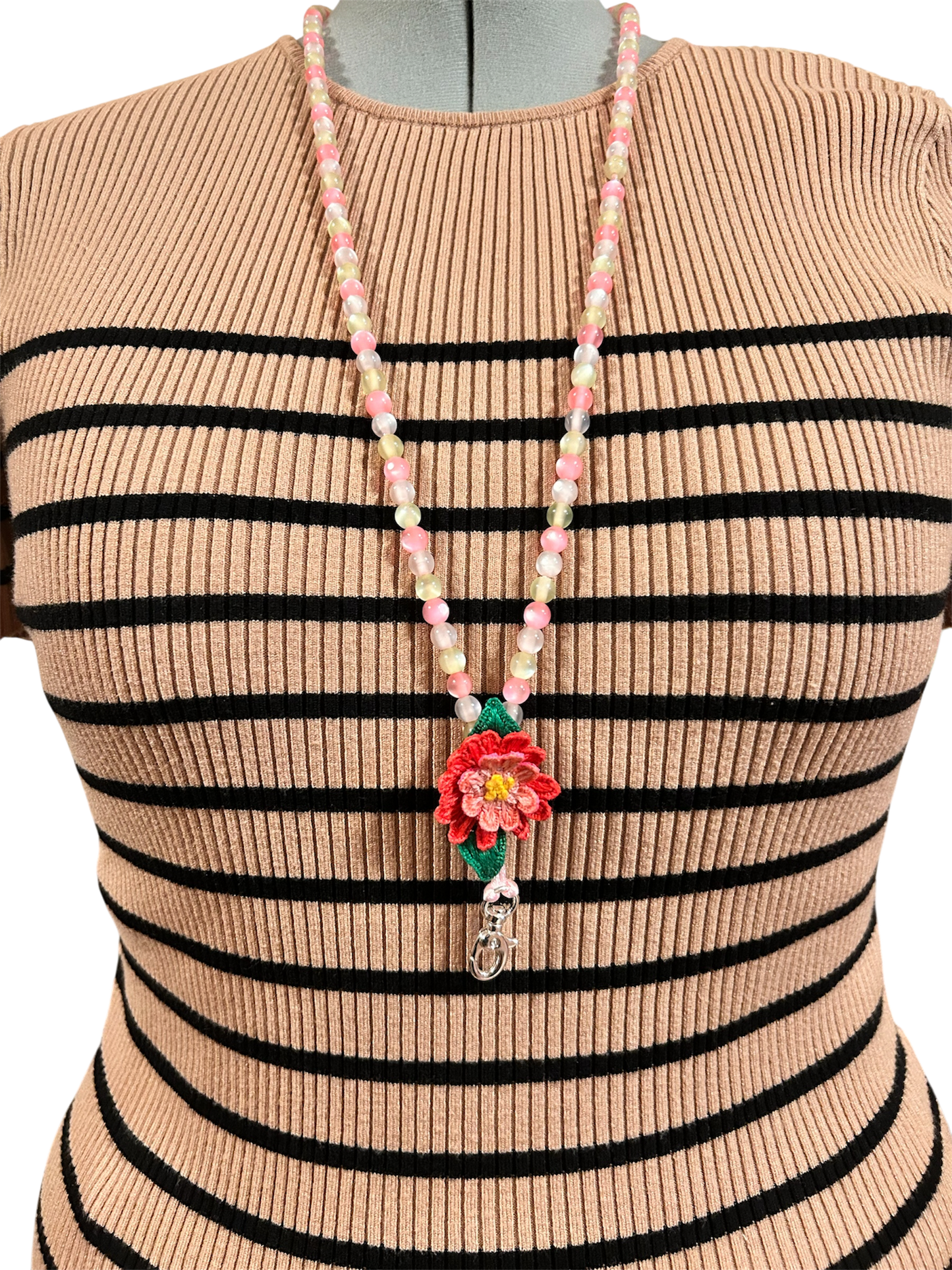 CUSTOM - Lanyard with Embroidered Stumpwork